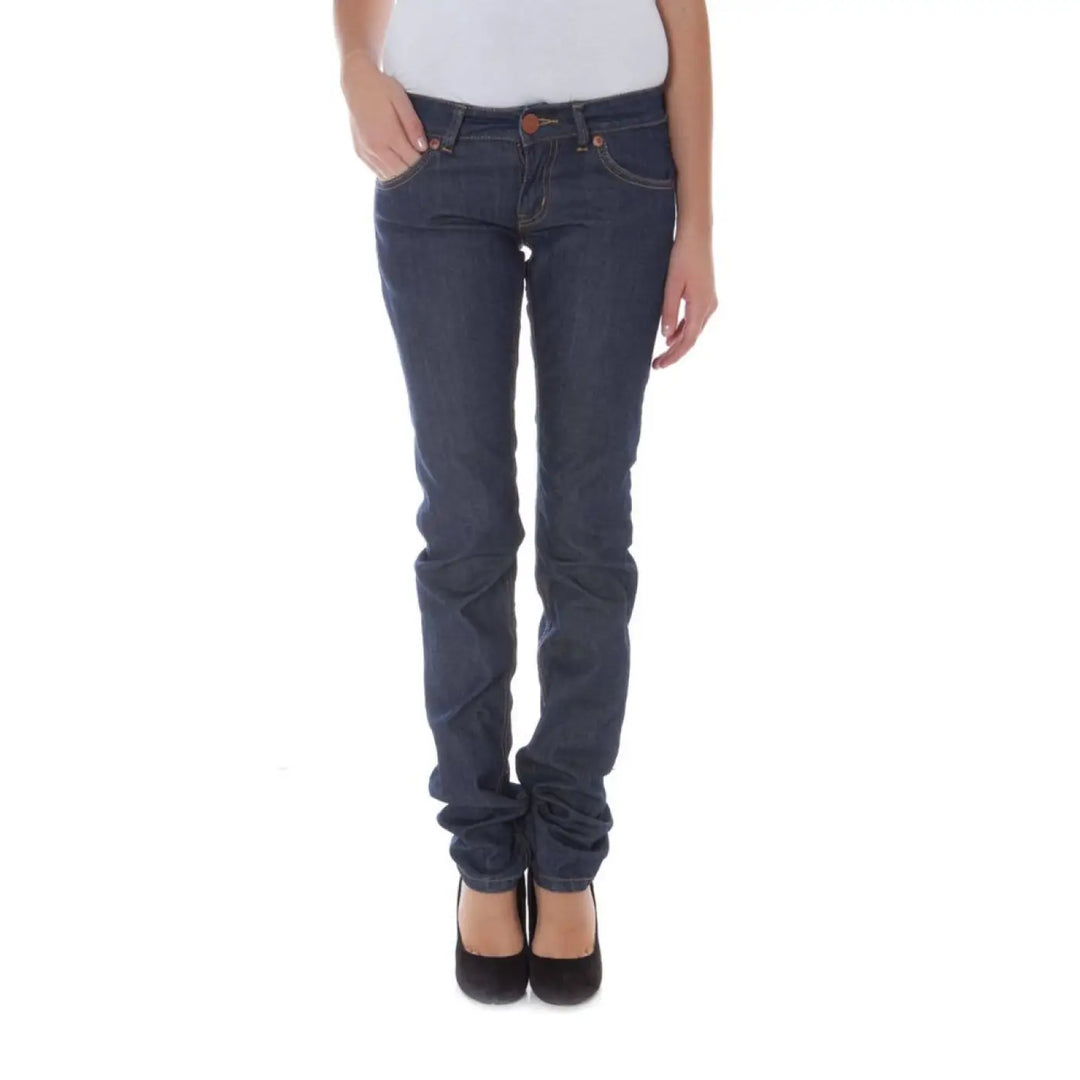 Phard Blue Cotton Women Jeans