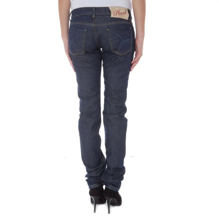 Phard Blue Cotton Women Jeans