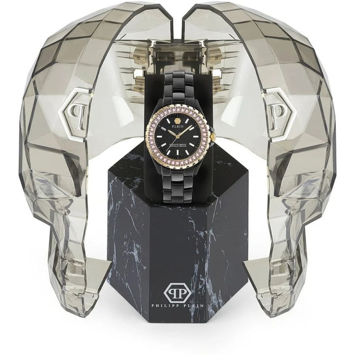 Philipp Plein Black Ceramic Dress Watch