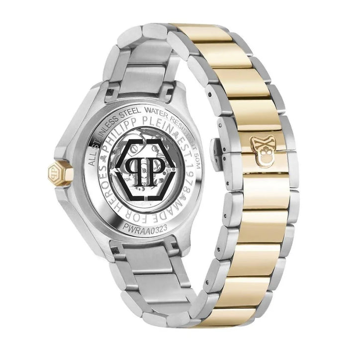 Philipp Plein Gold Stainless Steel Dress Watch