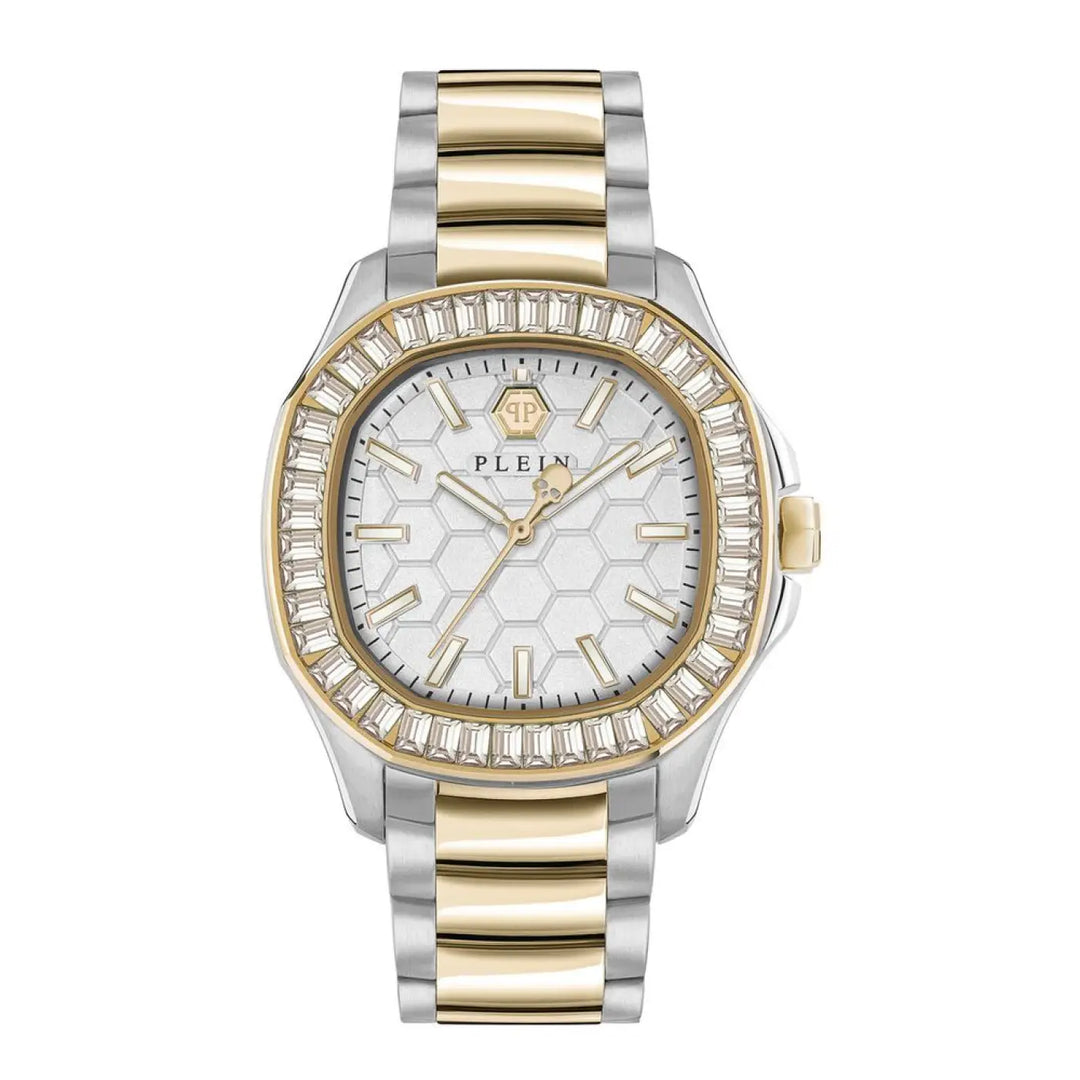Philipp Plein Gold Stainless Steel Dress Watch