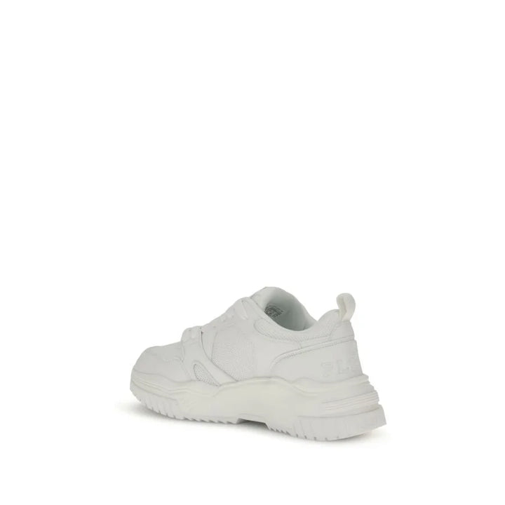Philipp Plein White Polyester Athletic Sneakers