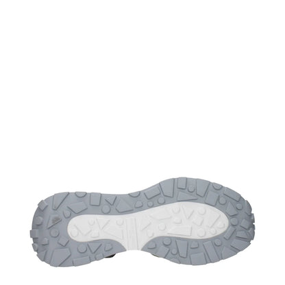 Philippe Model White Sneakers with Vintage Effect and Signature Logos