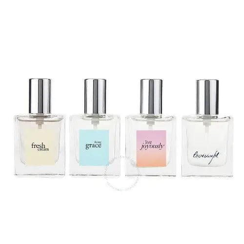 Delightful 4 Piece Mini Set of Eau De Parfum and Toilette Sprays Women’s Gift Sets Philosophy