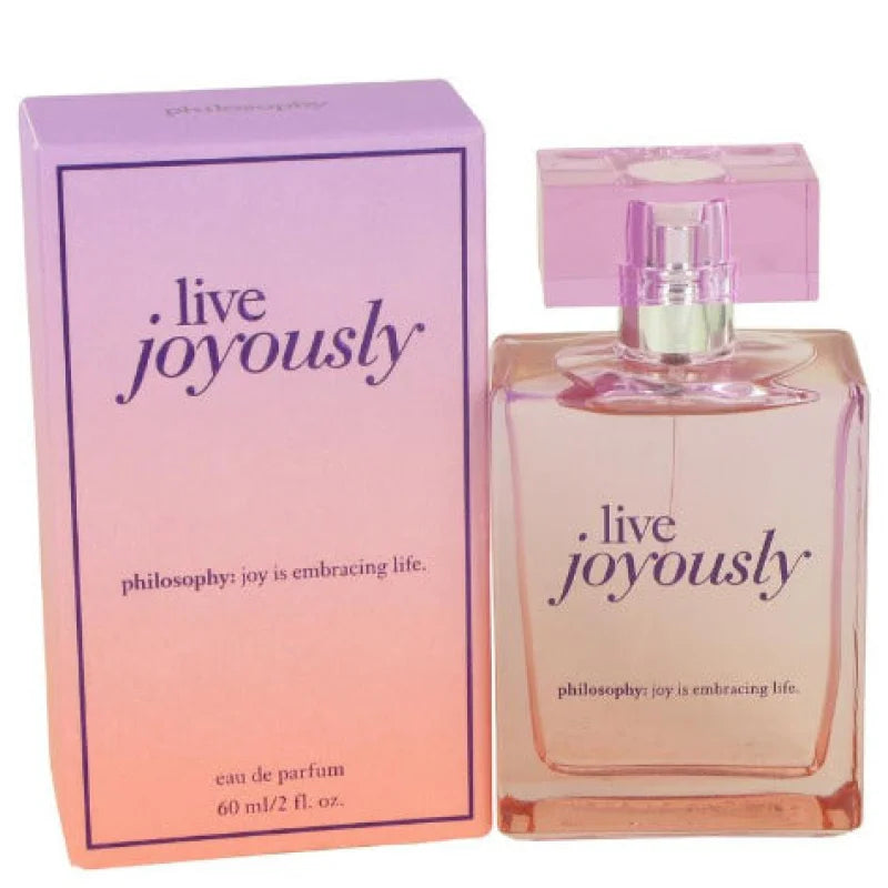 Sparkling Tangerine Glow with Philosophy Live Joyously Eau Women’s Perfume