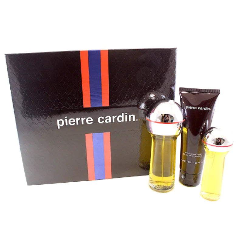 Pierre Cardin Woody Spicy Cologne Gift Set with Aftershave Balm Men’s Sets