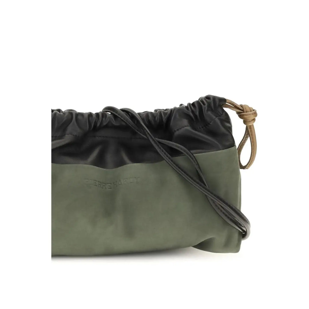 Pierre Hardy Bicolor Calf Leather Bos Taurus Shoulder Bag