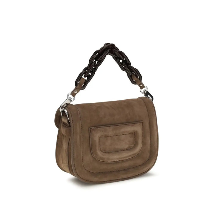 Pierre Hardy Brown Goatskin Shoulder Bag