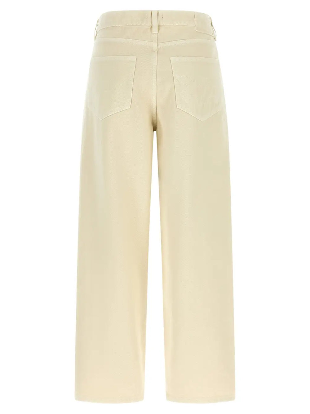 Pinko Beige Cotton Jeans Denim