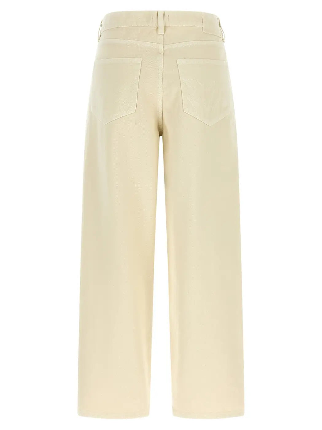 Pinko Beige Cotton Jeans Denim
