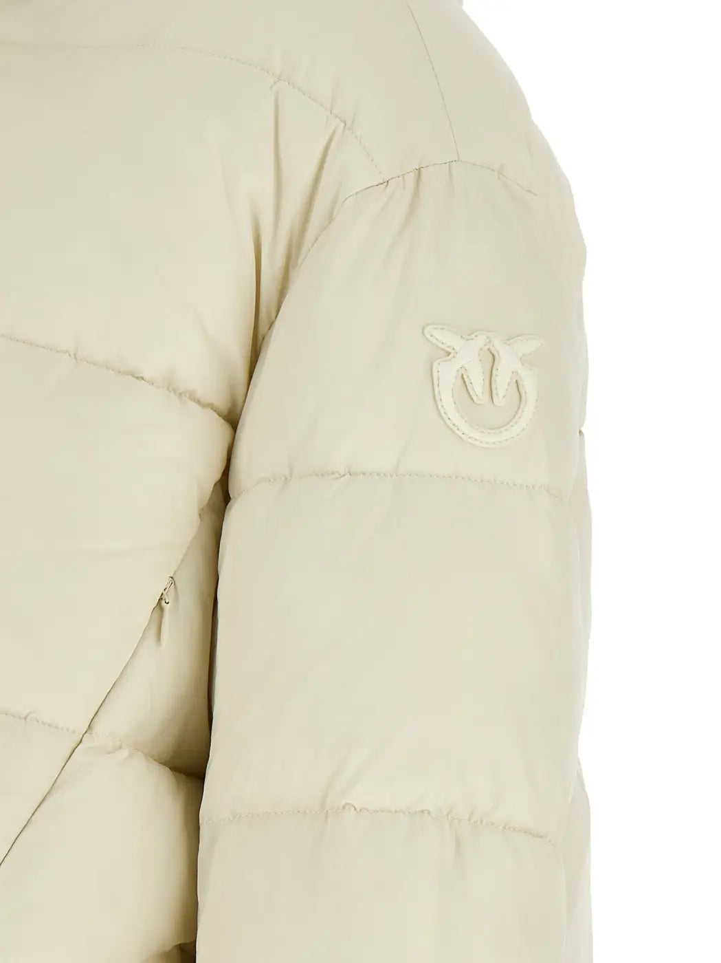 Pinko Beige Polyamide Full-length Jacket