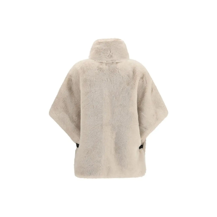Pinko Beige Polyester Full-length Jacket