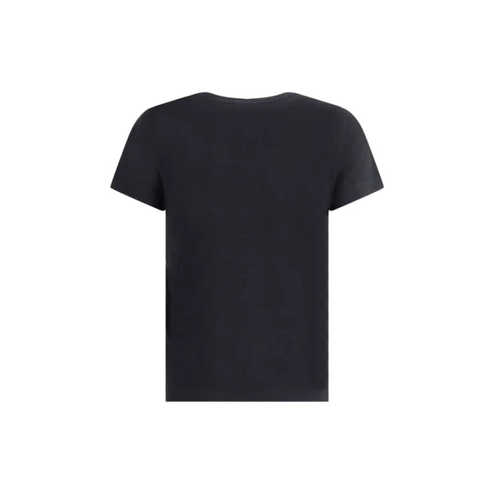 PINKO Black Cotton T-Shirt