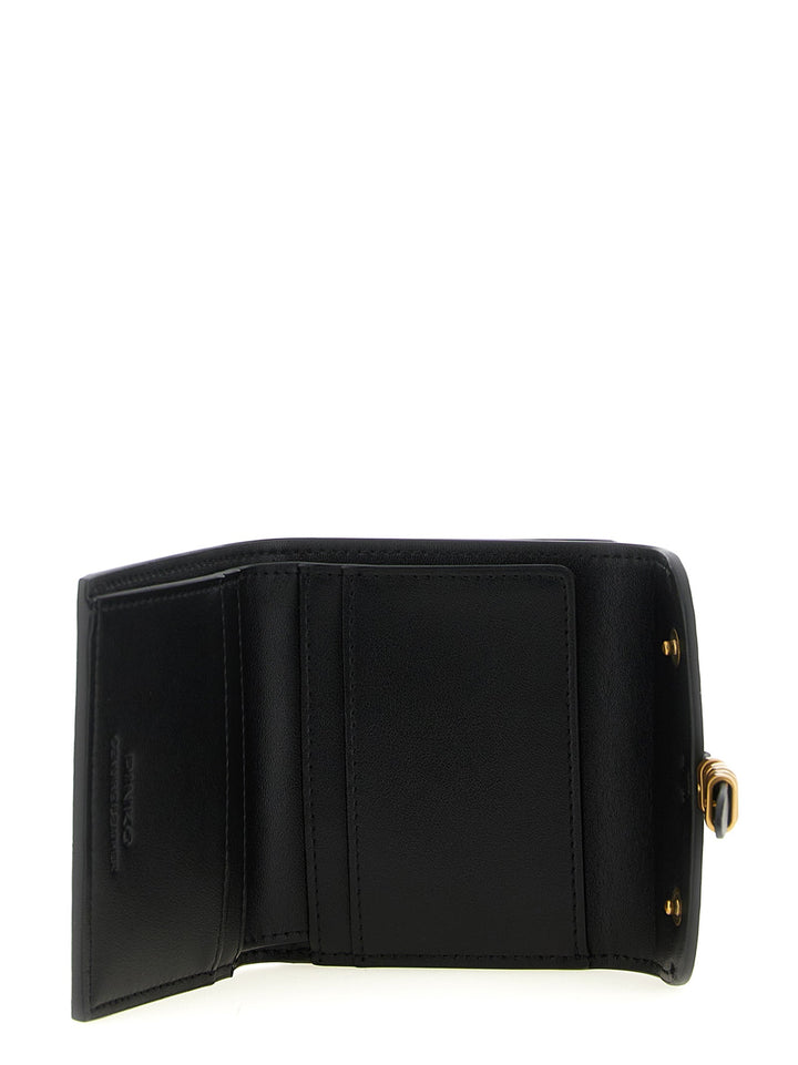 Pinko Black Cowhide Cardholder