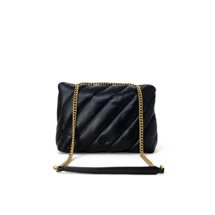 Pinko Black Leather Handbag