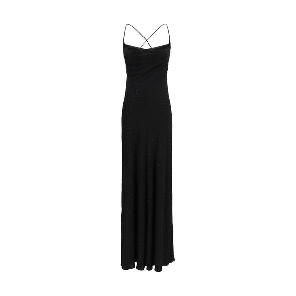 PINKO Black Polyester Casual Dress women’s dress