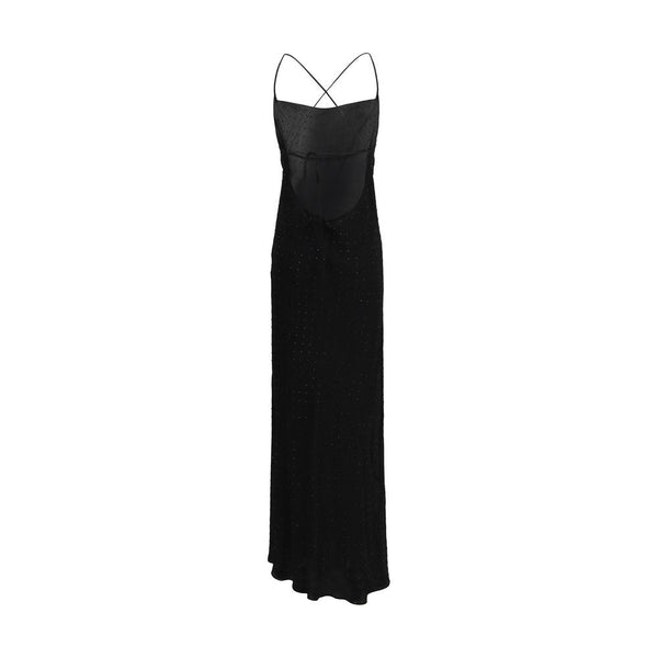 PINKO Black Polyester Casual Dress women’s dress