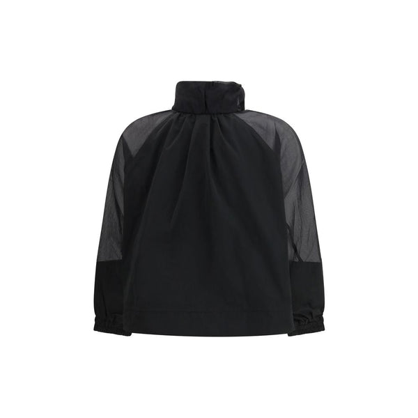 PINKO Coats & Jackets - Black Polyester Shell Jacket