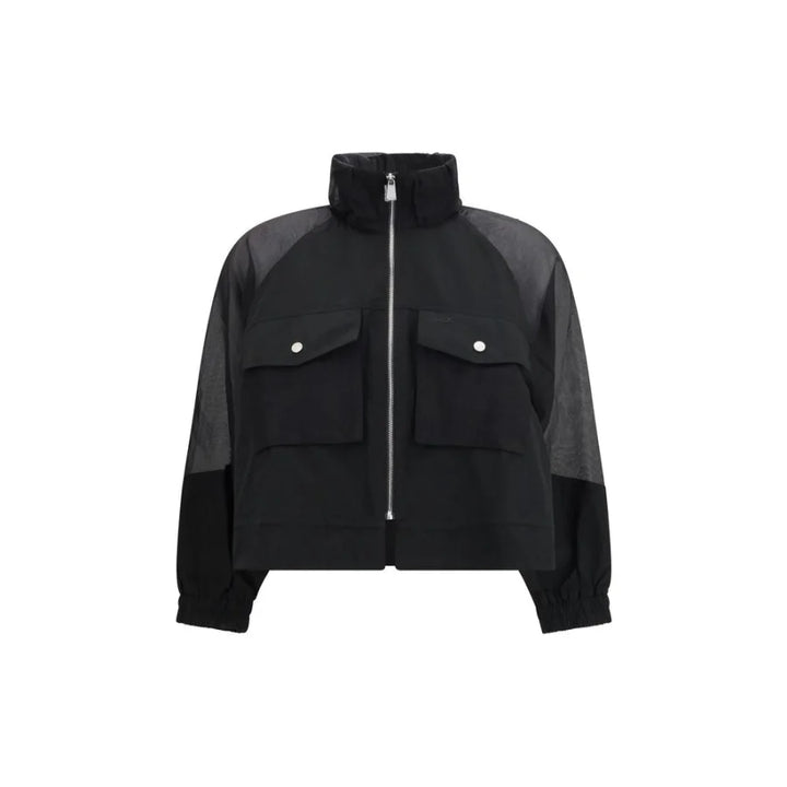 PINKO Black Polyester Shell Jacket