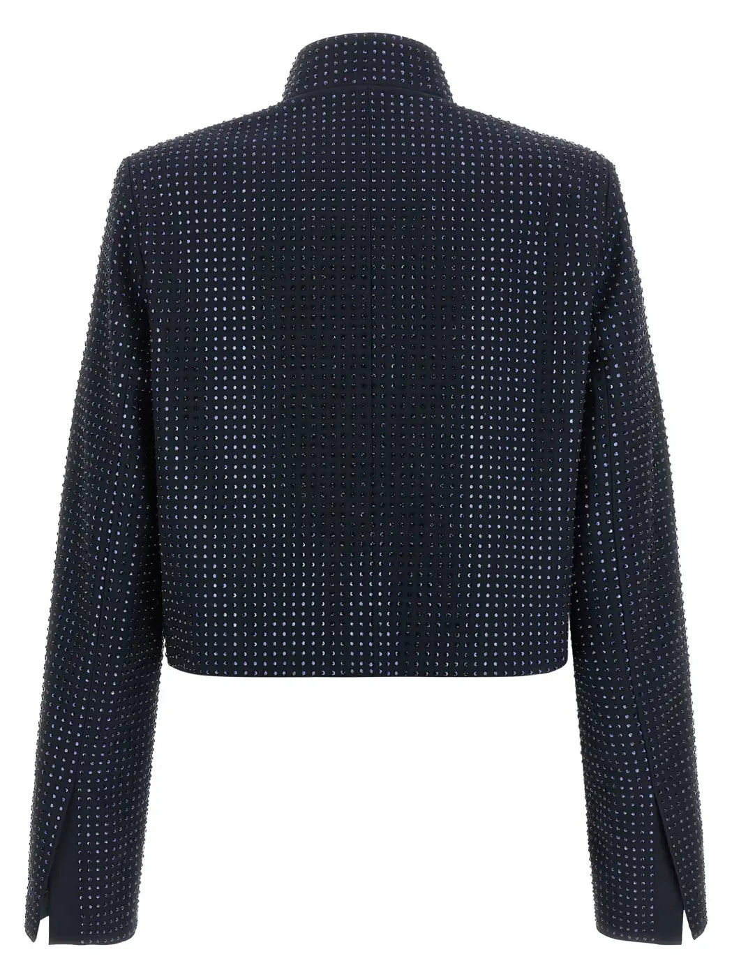 Pinko Blue Polyester Full-length Jacket
