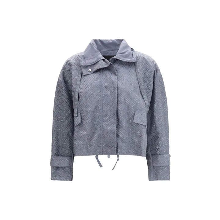 PINKO Blue Polyester Shell Jacket