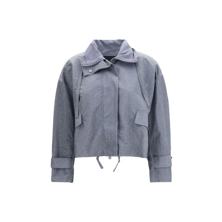PINKO Blue Polyester Shell Jacket
