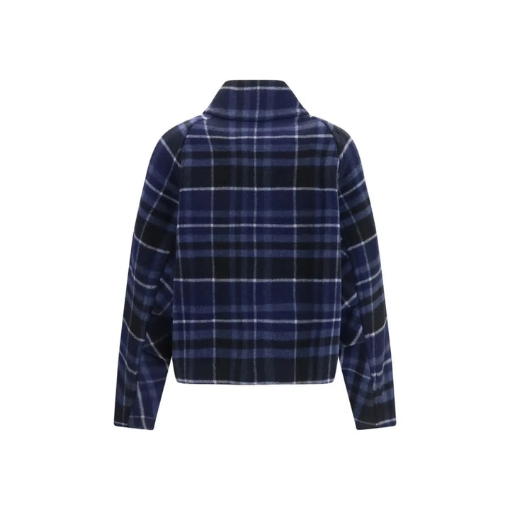 Pinko Blue Wool Oves Aries Shell Jacket