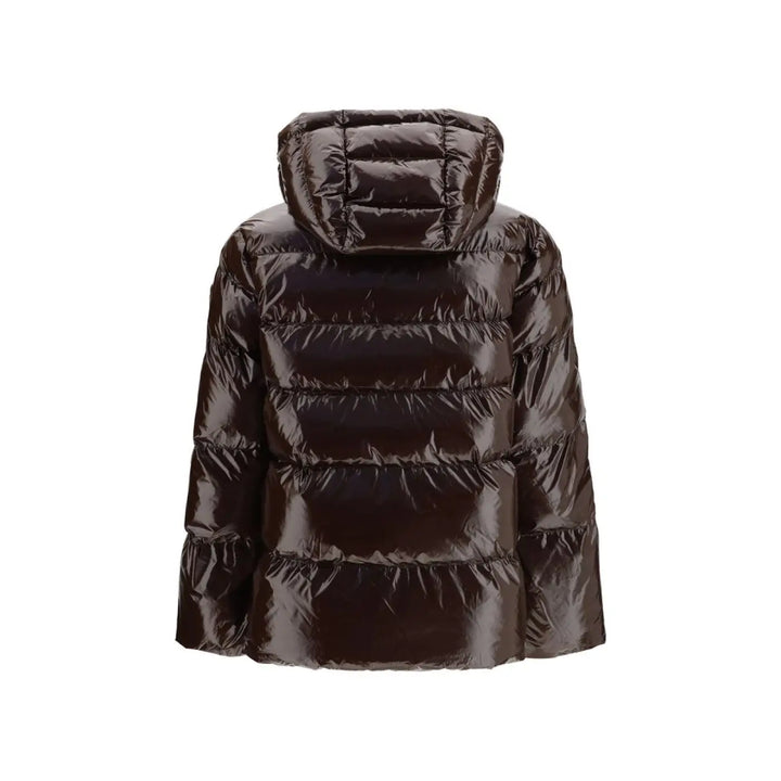 Pinko Brown Polyamide Full-length Jacket