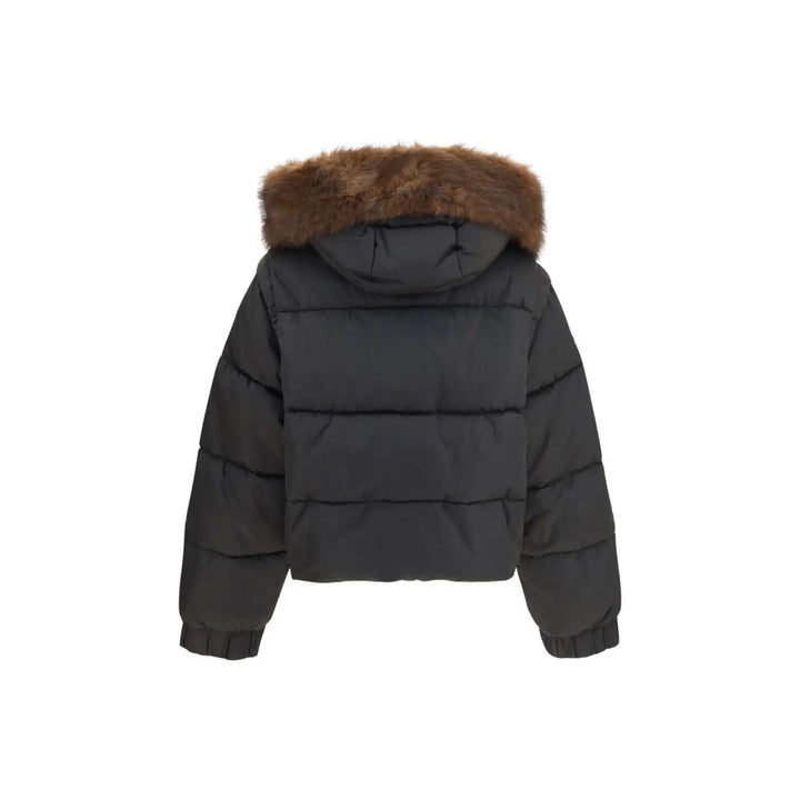 Pinko Brown Polyester Full-length Jacket
