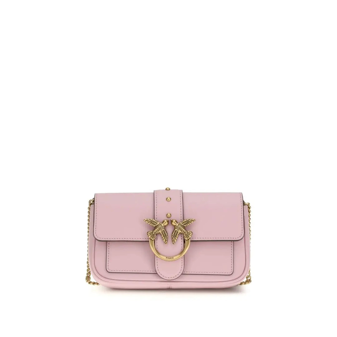 PINKO Multicolor Calf Leather Bos Taurus Shoulder Bag
