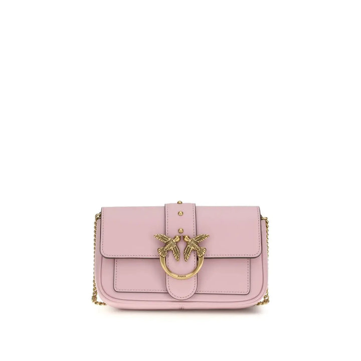 PINKO Multicolor Calf Leather Bos Taurus Shoulder Bag