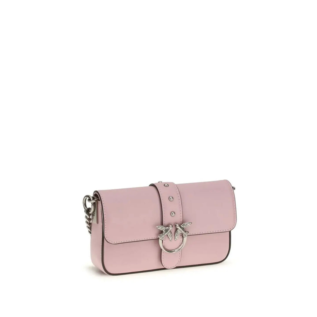 PINKO Multicolor Calf Leather Bos Taurus Shoulder Bag