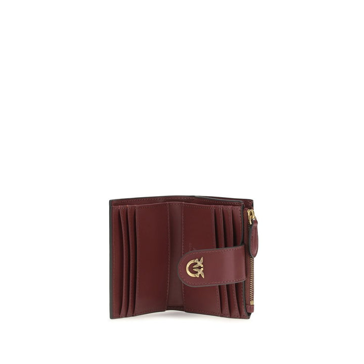 Pinko Multicolor Calf Leather Bos Taurus Wallet
