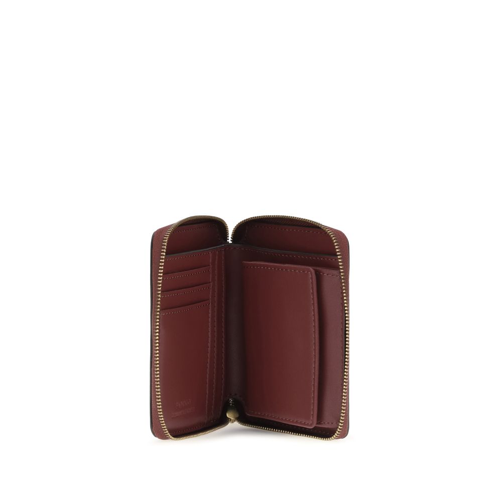Pinko Multicolor Calf Leather Bos Taurus Wallet