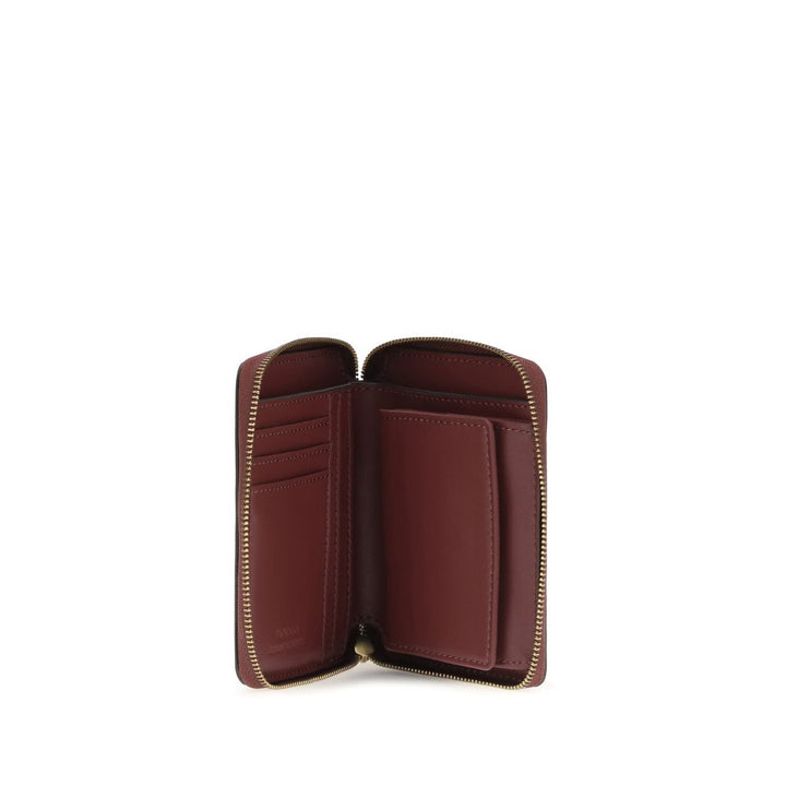 Pinko Multicolor Calf Leather Bos Taurus Wallet