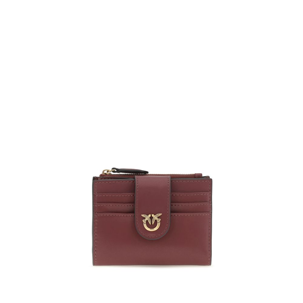 Pinko Multicolor Calf Leather Bos Taurus Wallet