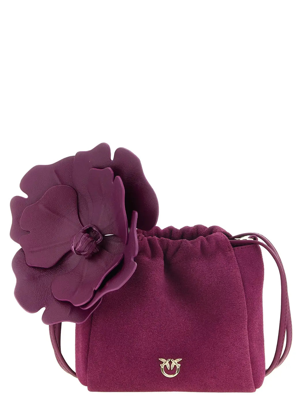 Women’s Pinko Purple Lambskin Clutch Bag