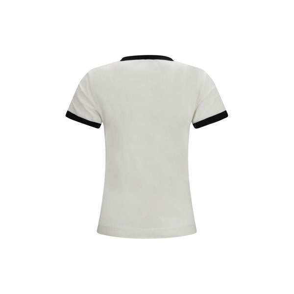PINKO - White Cotton T-Shirt