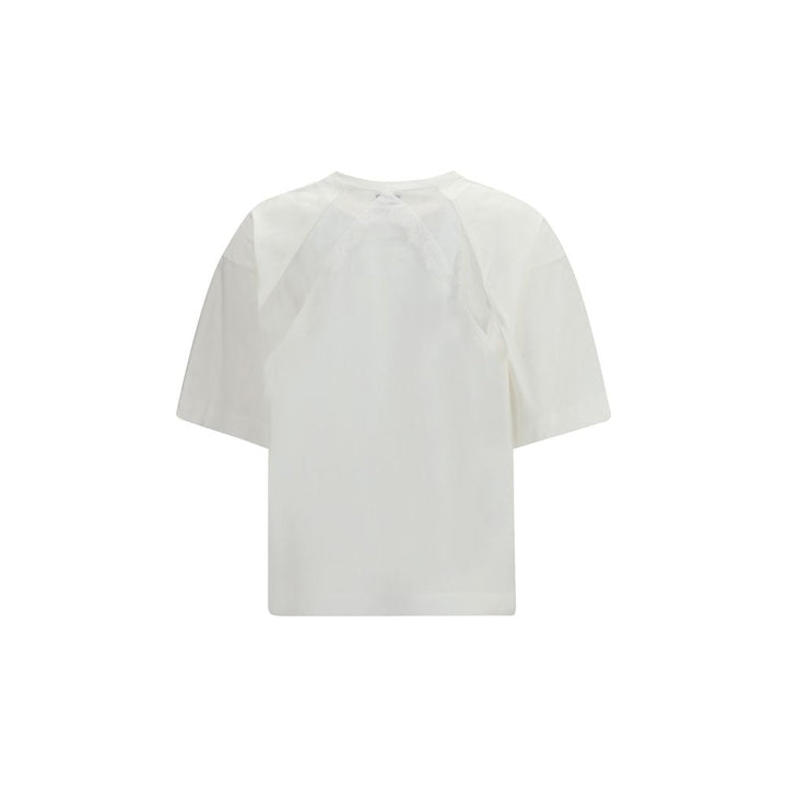 PINKO - White Cotton T-Shirt