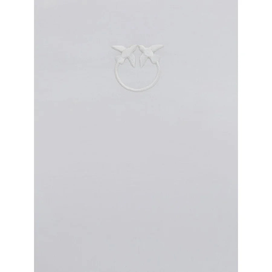 PINKO White Cotton T-Shirt