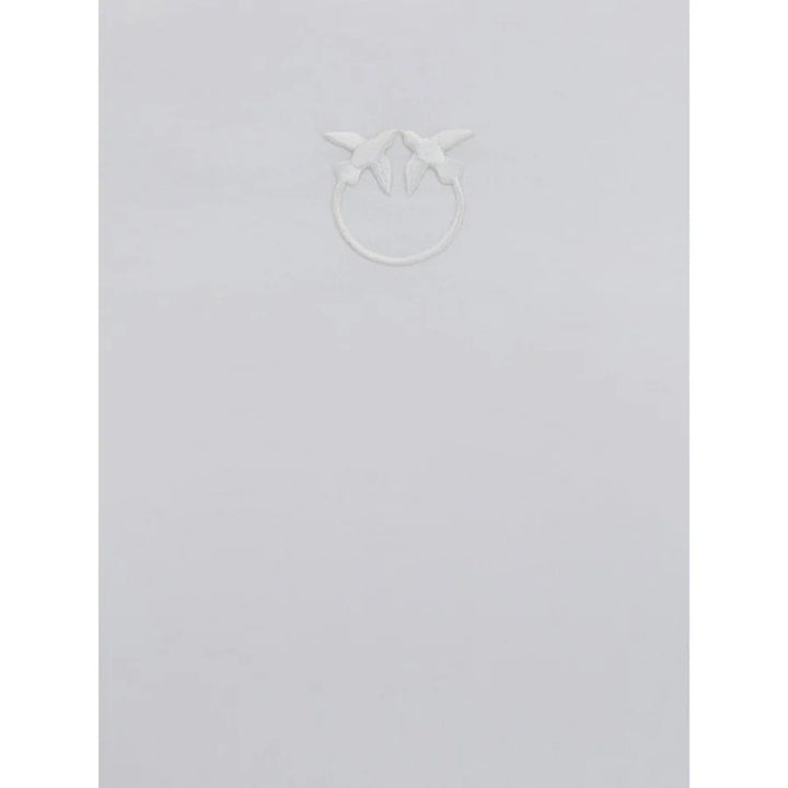 PINKO White Cotton T-Shirt