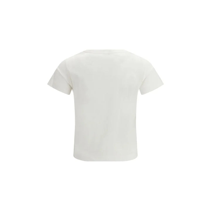 PINKO White Cotton T-Shirt