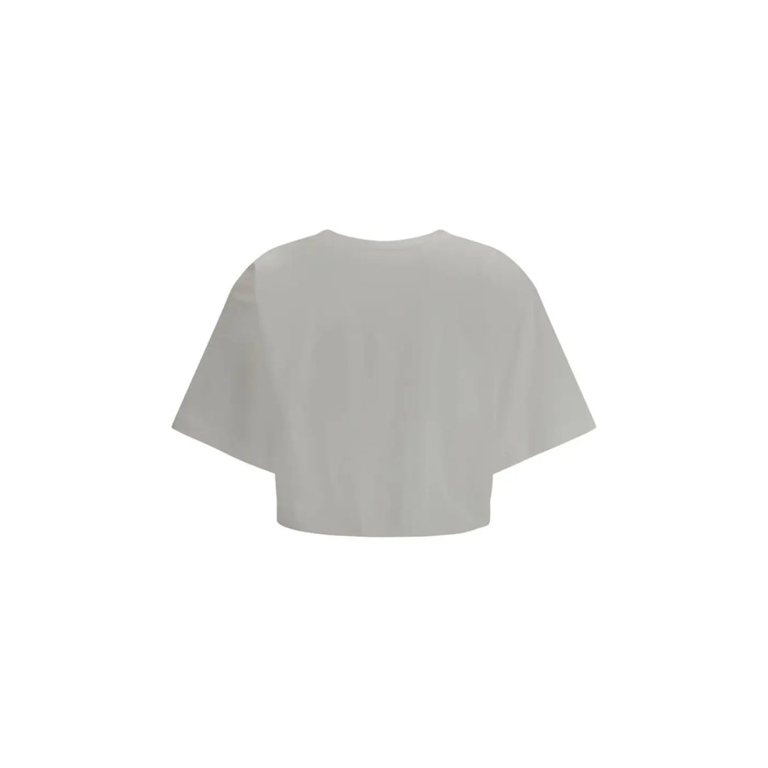 PINKO White Cotton T-Shirt