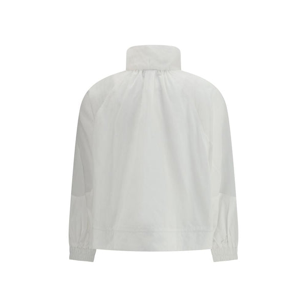PINKO Coats & Jackets - White Polyester Shell Jacket