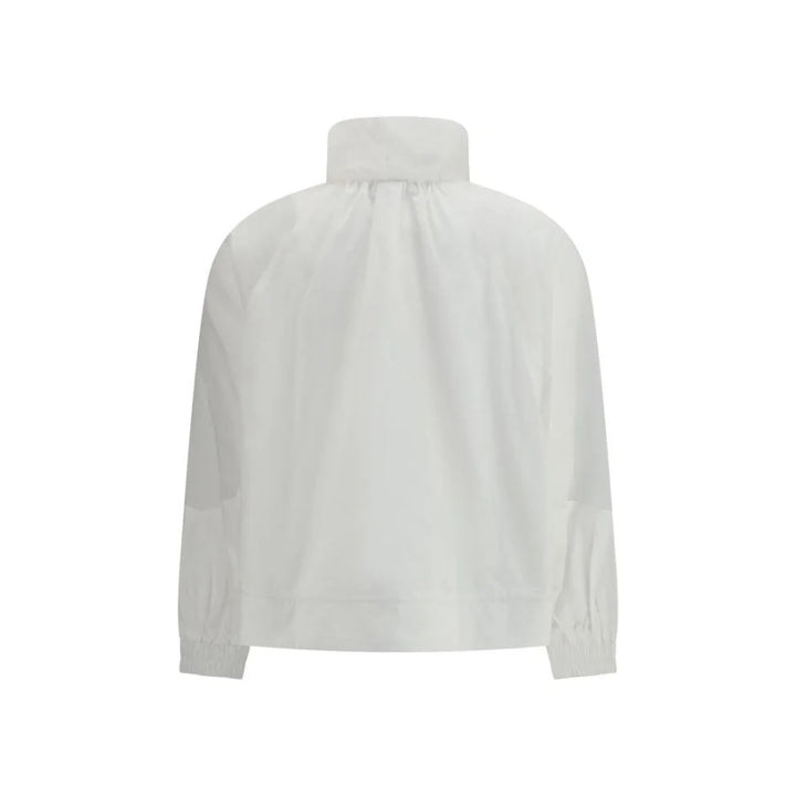 PINKO White Polyester Shell Jacket