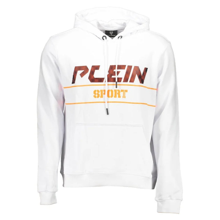 Plein Sport ’Bianco Cotton Men Sweatshirt’