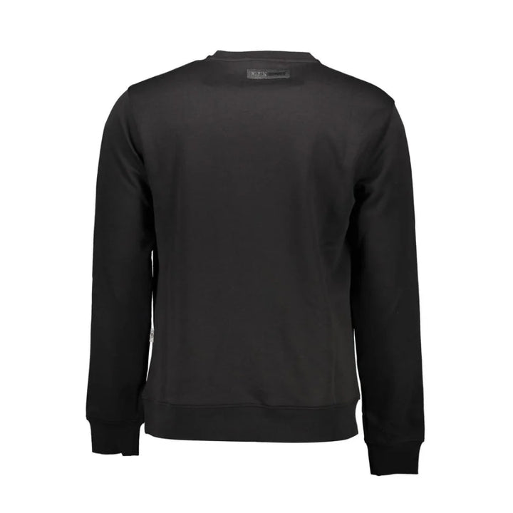 Plein Sport Black Cotton Men’s Sweatshirt