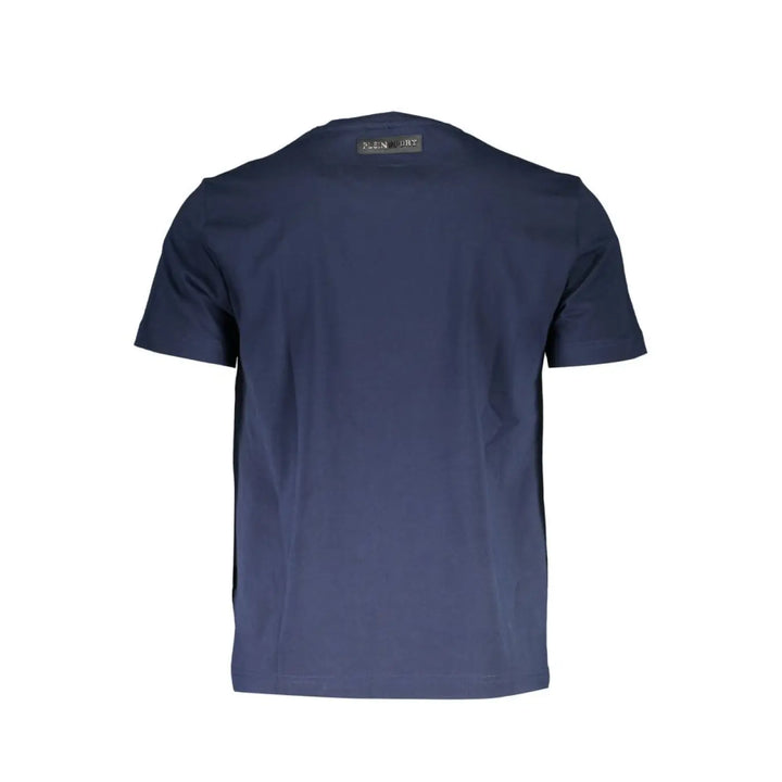 Plein Sport Blue Cotton Men’s T-Shirt