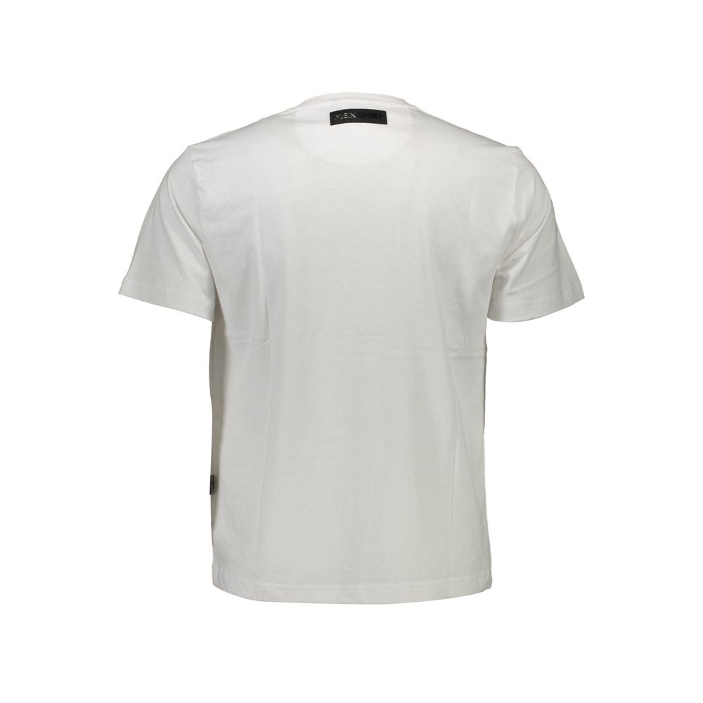 Plein Sport White Cotton Men’s T-shirt