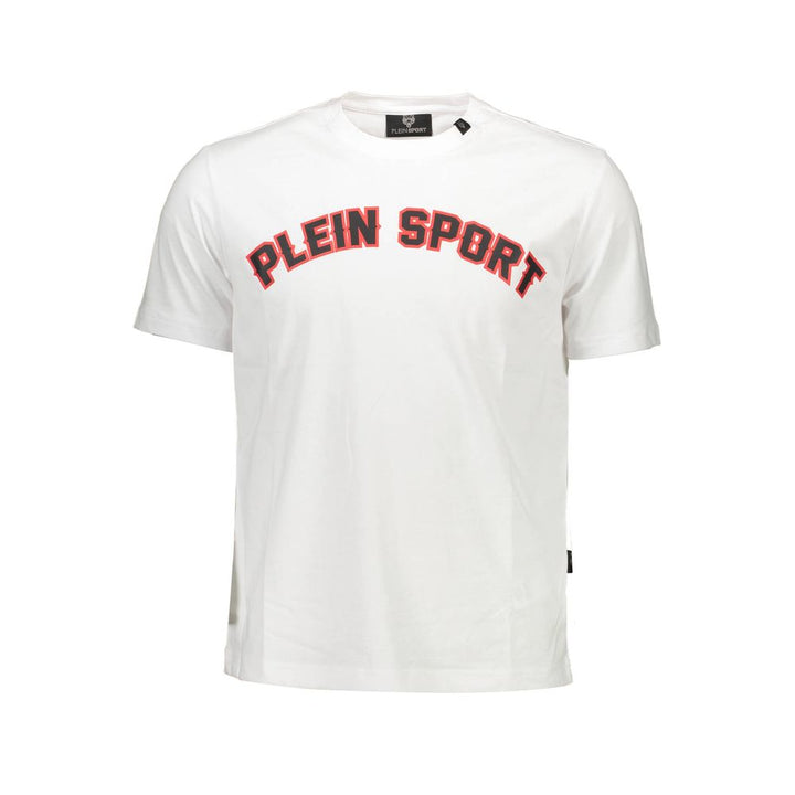 Plein Sport White Cotton Men’s T-shirt